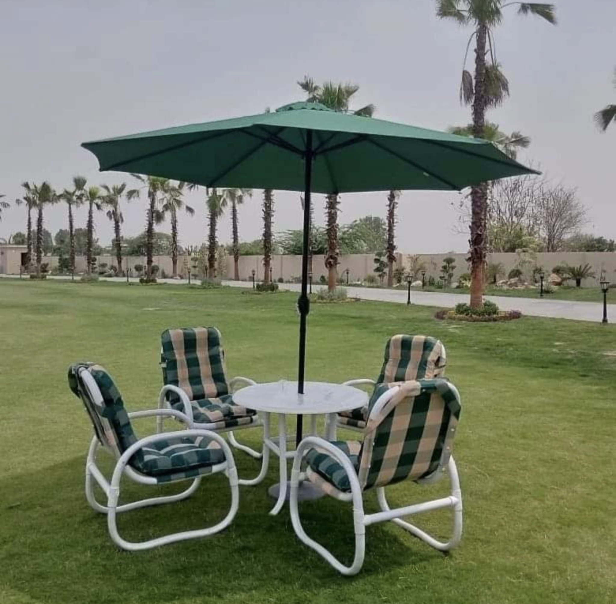 Green Miami Chairs Set outdoor furniture Lahore patio garden lawn